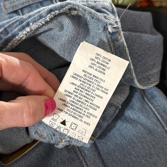 Curtain Call Costume Overalls Patches Adult A2X - Picture 15 of 15